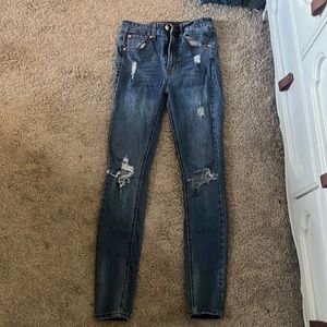 Wild Fable Blue Skinny Jeans Size 2